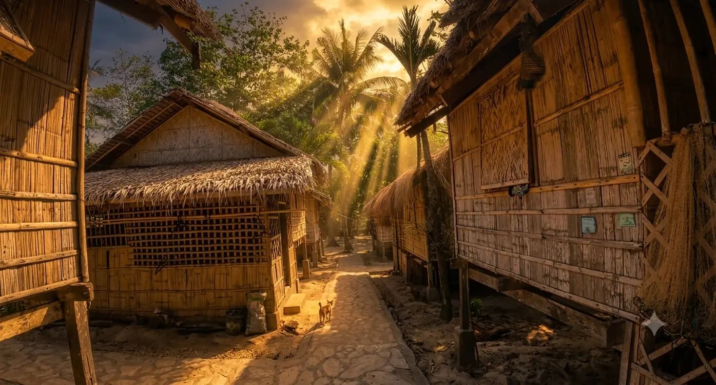 Iraya-Mangyan Village, Talipanan: Nito Weaving at the Foot of Malasimbo